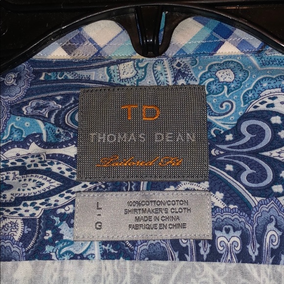 Thomas Dean Tailored Shirt - Picture 4 of 4